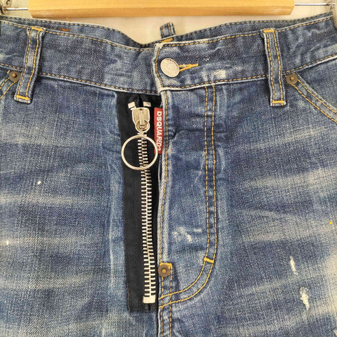 ディースクエアード DSQUARED2 ダメージ加工 デニムショーツ メンズ 48