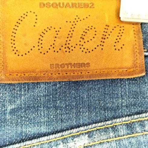 ディースクエアード DSQUARED2 ダメージ加工 デニムショーツ メンズ 48