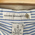 GLORIA VANDERBILT 1タックストライプワイドハーフパンツ レディース 12