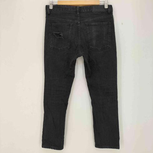 ジュリーブラック JURY BLACK Y2K スタッズ クラック加工 スキニーデニムパンツ メンズ M