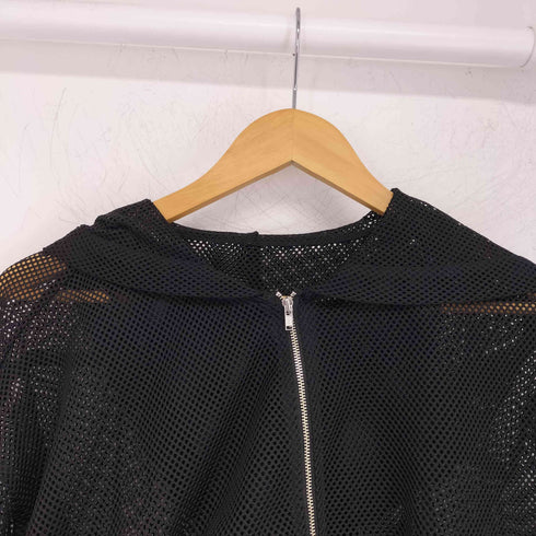 ヘザー Heather メッシュギャザージップパーカー レディース