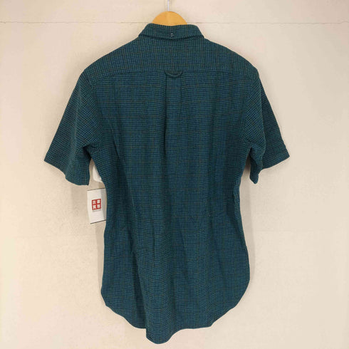 ペンドルトン PENDLETON 70S~ ガンクラブチェックウール半袖ボタンダウンシャツ メンズ L