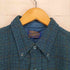 ペンドルトン PENDLETON 70S~ ガンクラブチェックウール半袖ボタンダウンシャツ メンズ L