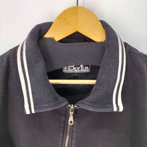 BT PLAYER ロゴ刺繍デザイン ハーフジップスウェット メンズ JPN:XL