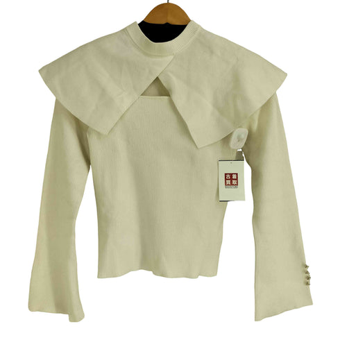 プロポーションバイボディードレッシング PROPORTION BODY DRESSING ケープ付き2Wayニットプルオーバー レディース FREE
