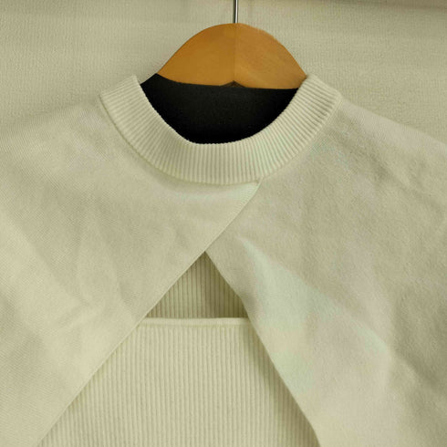 プロポーションバイボディードレッシング PROPORTION BODY DRESSING ケープ付き2Wayニットプルオーバー レディース FREE