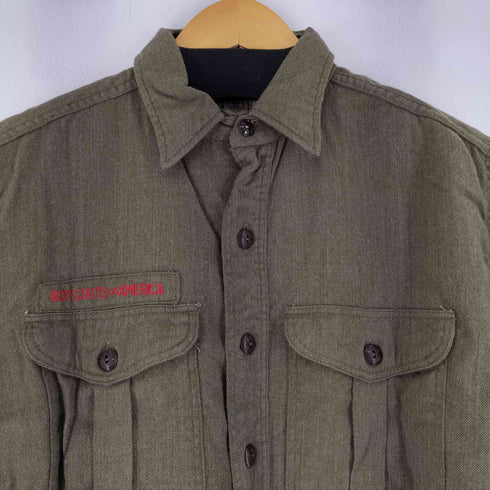 Boy Scouts of America ウール フラップポケット シャツ メンズ
