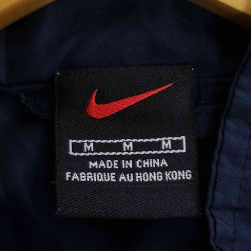 ナイキ NIKE 黒タグ 00S パイピング スウッシュ ジップジャケット メンズ import:M