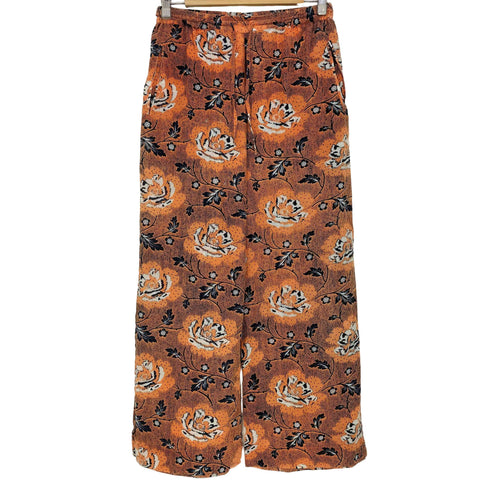 Khadi and Co BESS NIELSEN 総柄 インドコットン イージーワイドパンツ レディース S