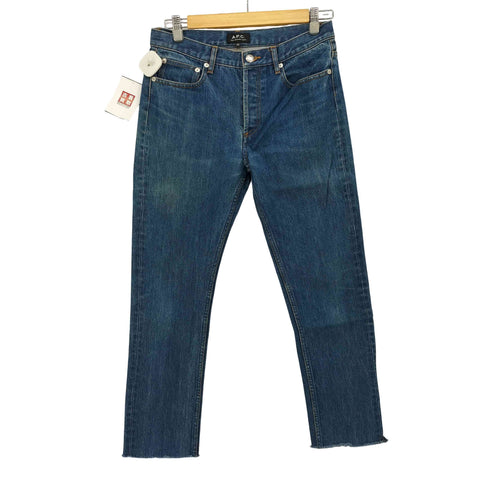 アーペーセー A.P.C. RUE MADAME PARIS ボタンフライデニムパンツ カットオフ メンズ US:28-29