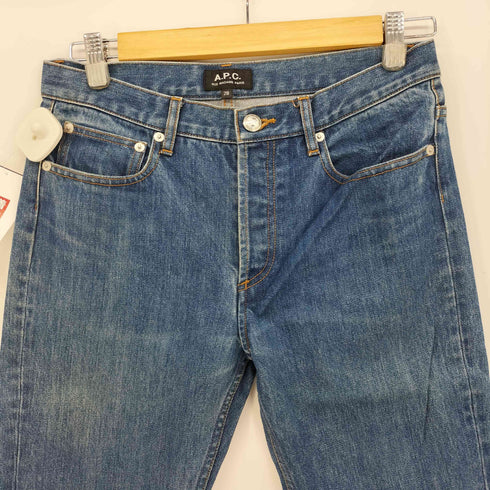 アーペーセー A.P.C. RUE MADAME PARIS ボタンフライデニムパンツ カットオフ メンズ US:28-29
