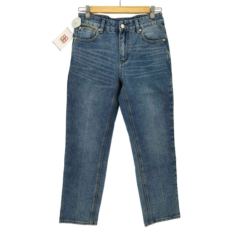 メゾンプリンス mason prince Log Mid Blue テーパードデニムパンツ メンズ JPN:2