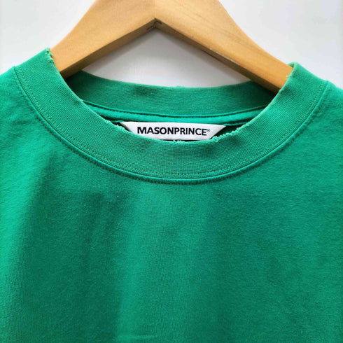 メゾンプリンス mason prince ダメージ加工 プリントクルーネックTシャツ メンズ JPN:1