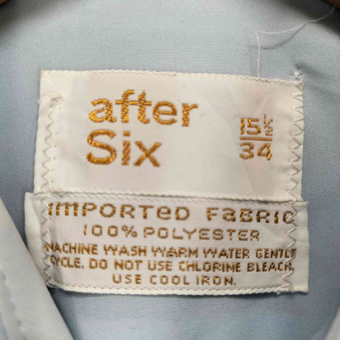 AFTER SIX 70S~ フリルシャツ メンズ 15 1/2