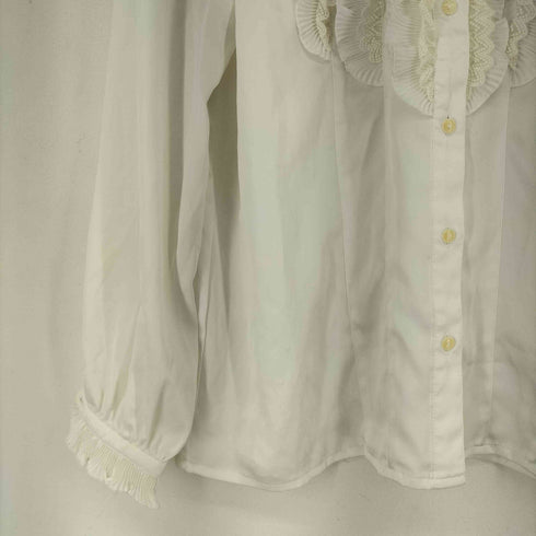 hokin blouse L/S フリルブラウス レディース 9