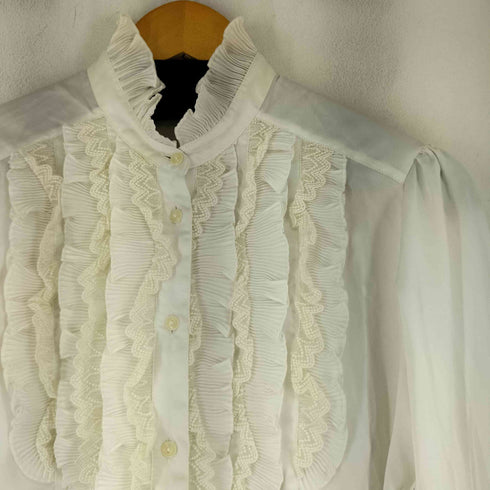 hokin blouse L/S フリルブラウス レディース 9