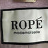 ロペマドモアゼル ROPE mademoiselle アンゴラ混 ノーカラーコート レディース JPN:34
