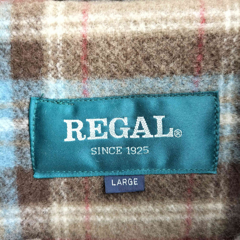 リーガル REGAL 裏地チェック メルトン ダッフルコート メンズ JPN:L