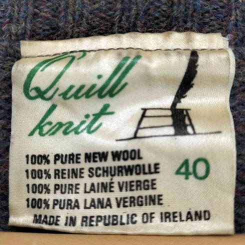 QUILL KNIT MADE IN IRELAND メンズ 40