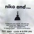 ニコアンド niko and... ツイード ダブルブレストコート レディース