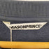 メゾンプリンス mason prince ロゴプリント クルーネックスウェット メンズ