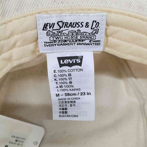 リーバイス Levis ESSENTIAL バケットハット メンズ 58cm