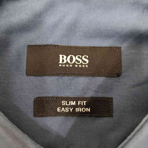 ボスヒューゴボス BOSS HUGO BOSS slim fit easy iron ワイドカラーシャツ メンズ 42