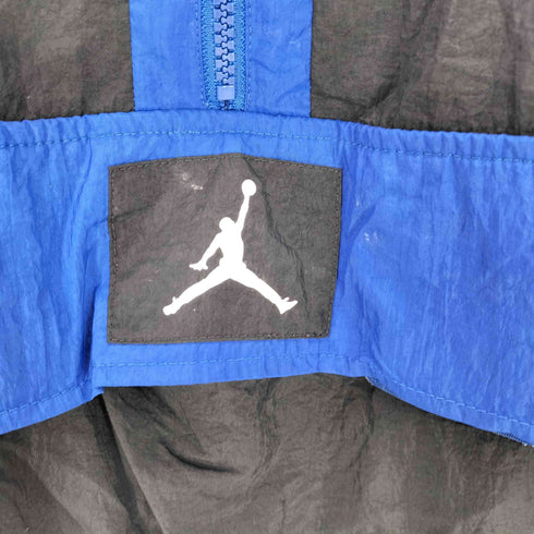 ジョーダンブランド JORDAN BRAND 19AW Wings Windwear マルチカラー ジャンプマン ロゴ ハーフジップ パッカブルフード アノラック ジャケット メンズ import:L
