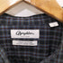 ジムフレックス GYMPHLEX チェック柄 バンドカラーシャツ メンズ import:L