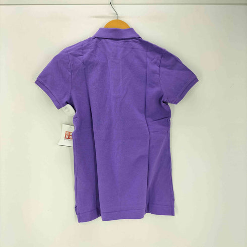 ラルフローレン RALPH LAUREN THE SKINNY POLO ポニー刺繍鹿の子ポロシャツ レディース import:S