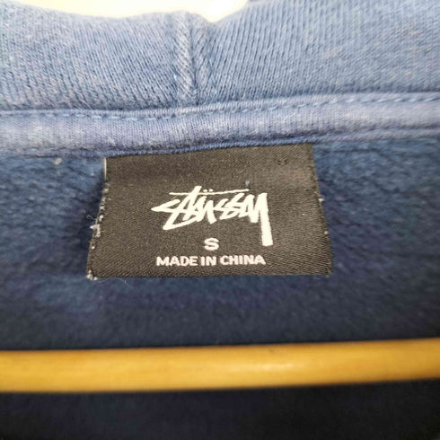 ステューシー Stussy APP.HOOD 両面ロゴ刺繍 プルオーバーパーカー メンズ import:S
