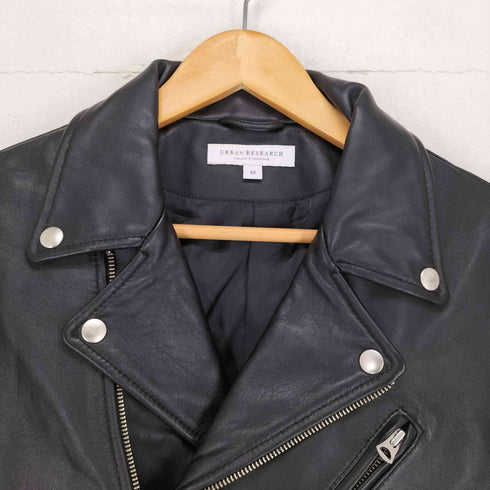 アーバンリサーチ URBAN RESEARCH ラムレザー ダブルライダースジャケット メンズ import:M