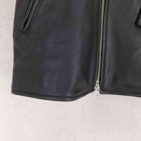 アーバンリサーチ URBAN RESEARCH ラムレザー ダブルライダースジャケット メンズ import:M