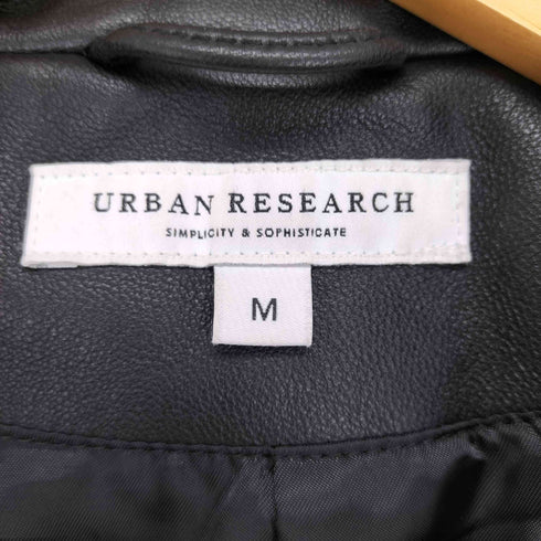 アーバンリサーチ URBAN RESEARCH ラムレザー ダブルライダースジャケット メンズ import:M