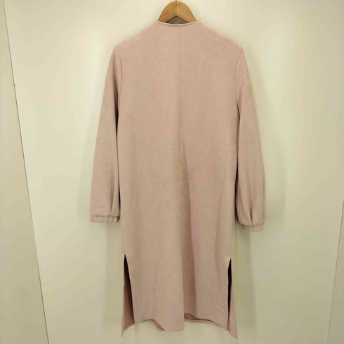 ザラ ZARA フェイクスエードロングコート レディース import:M