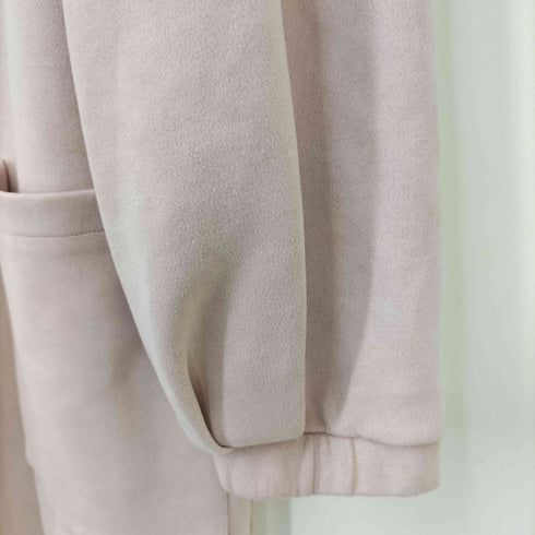 ザラ ZARA フェイクスエードロングコート レディース import:M
