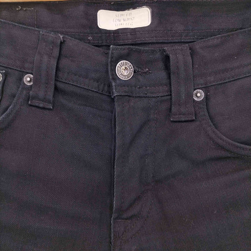 ペペジーンズロンドン PEPE JEANS LONDON SLIM FIT LOW WAIST SLIM LEG ボタンフライスキニーデニム メンズ 30/32