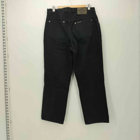 ハーレーダビッドソン HARLEY-DAVIDSON USA製 90s ワイドストレートブラックデニム メンズ 34/34