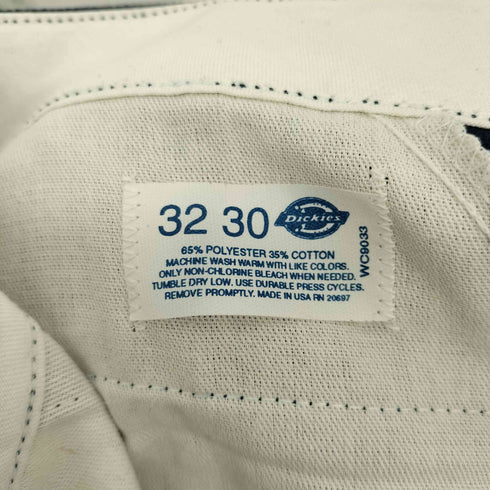 ディッキーズ Dickies 80-90s USA製 TALONジップ ストレートワークパンツ メンズ 32 30