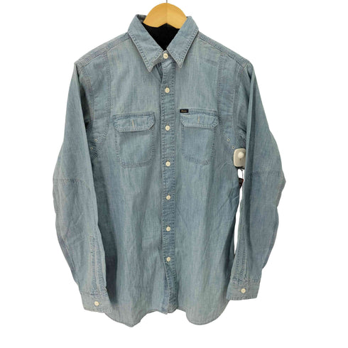 デニムアンドサプライ ラルフローレン DENIM & SUPPLY RALPH LAUREN CLASSIC FIT INDIGO シャンブレーシャツ メンズ JPN:S