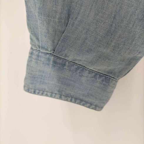 デニムアンドサプライ ラルフローレン DENIM & SUPPLY RALPH LAUREN CLASSIC FIT INDIGO シャンブレーシャツ メンズ JPN:S