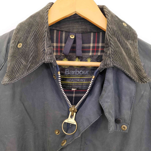 バブアー Barbour 80-90s 3ワラント BEAUFORT ビューフォート オイルドジャケット メンズ