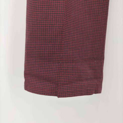 リー Lee 70S Hip pocket label ピスマーク USA製 千鳥格子柄 BOOT CUT FLARE パンツ メンズ
