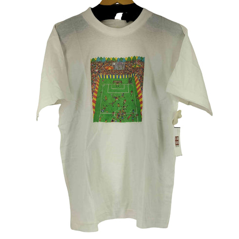 PLAYING SOOCER プリントTシャツ メンズ