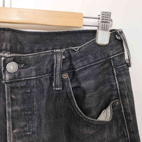 リーバイス Levis 501 ストレートブラックデニム メンズ W34 L32
