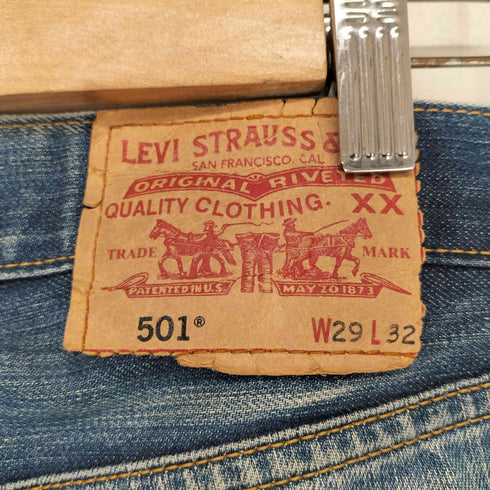 リーバイス Levis 501 デニムパンツ 襤褸 メンズ W29 L32