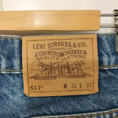 リーバイス Levis 70-80s ボタン裏554 オレンジタブ サークルR 517 ブーツカットデニム メンズ W31 L32