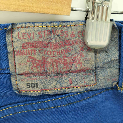 リーバイス Levis 501 ボタン裏311 14年01月製 後染め ボタンフライデニム メンズ W31