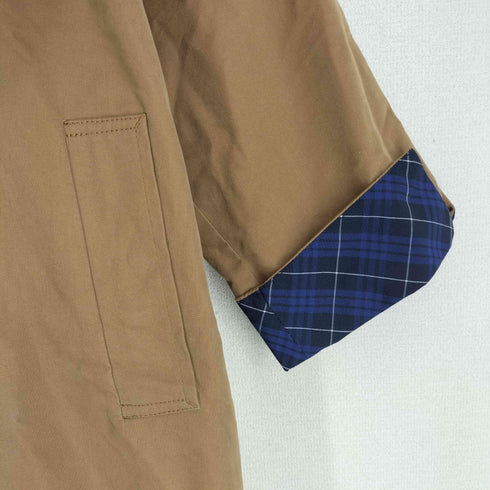 ニコアンド niko and... ダックステンカラーロングコート メンズ tall