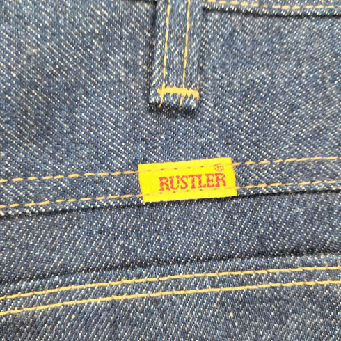 ラスラー RUSTLER 80~90S USA製 ストレート デニムパンツ メンズ 29×30